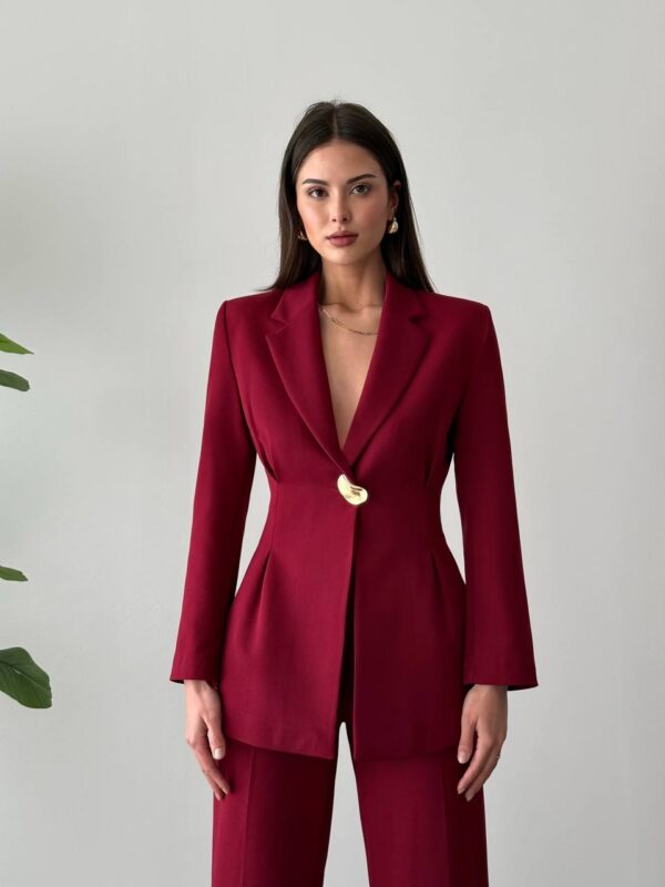 ⁦חליפת Rose - בורדו⁩ – תמונה ⁦4⁩
